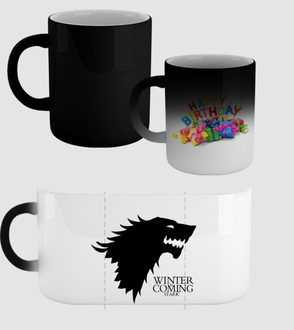 game of thrones winter is coming model negru pe tricou
