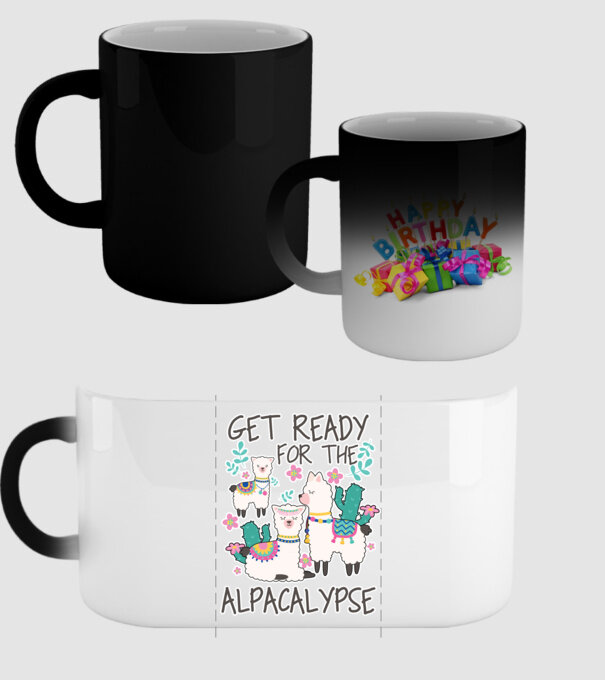 Get ready for the alpacalypse model negru pe tricou