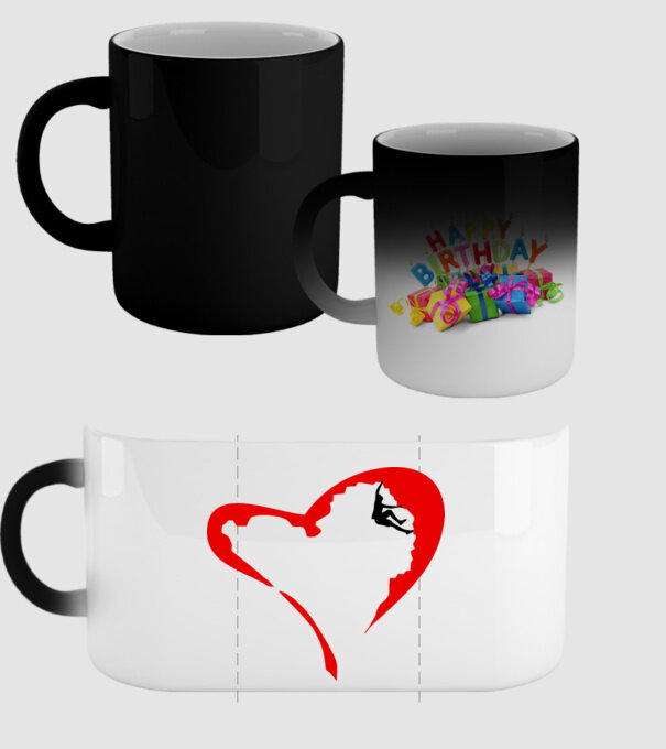 heartclimb model negru pe tricou