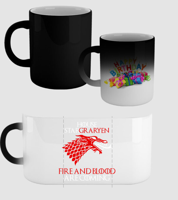 house stargaryen model negru pe tricou