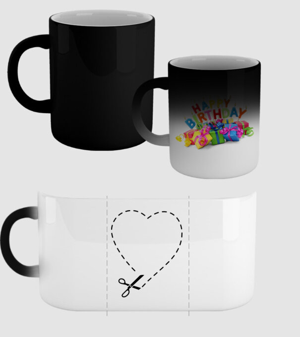 How to cut a Heart model negru pe tricou