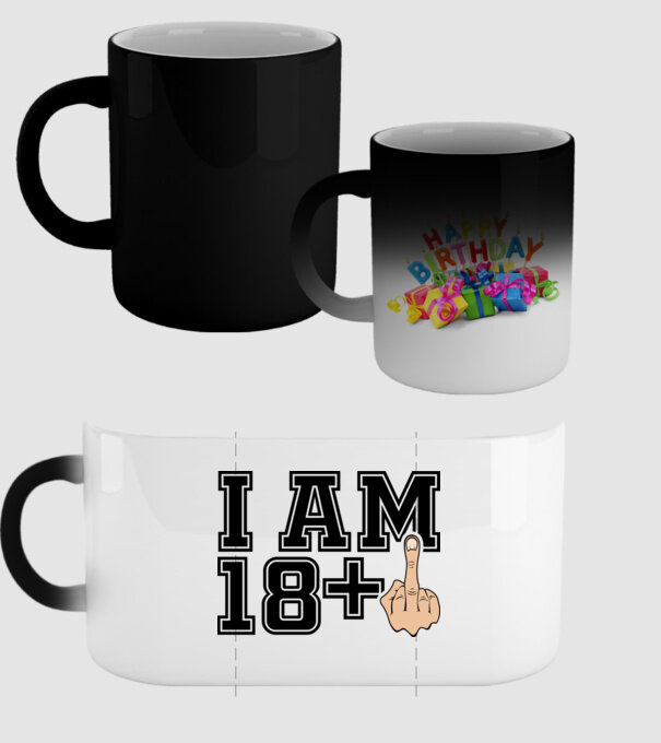 Funny Birthday I am 19 model negru pe tricou