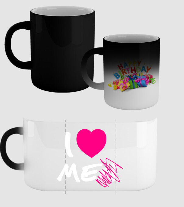 i love men model negru pe tricou