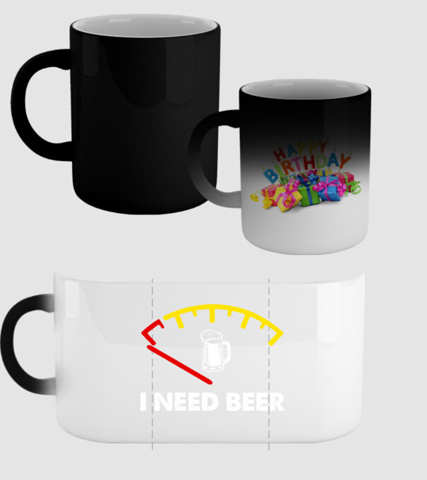 I need beer model negru pe tricou