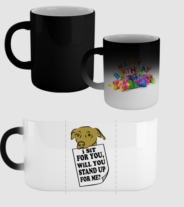 I sit for you model negru pe tricou