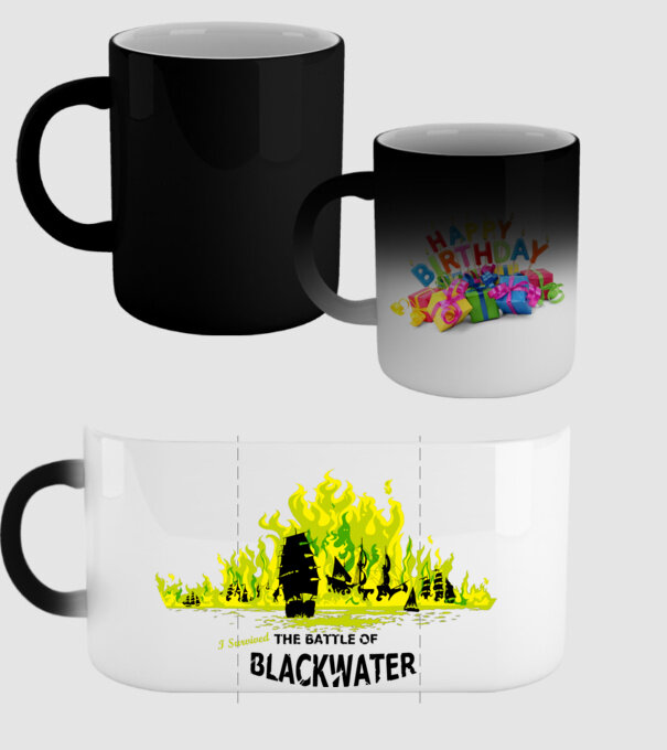 I Survived The Battle of Blackwater model negru pe tricou