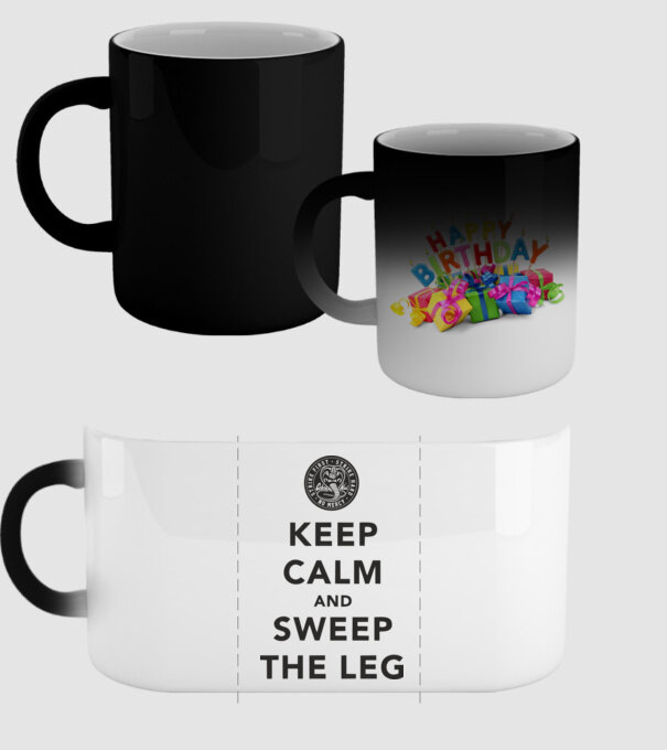Keep calm and weep the leg cobra kai model negru pe tricou