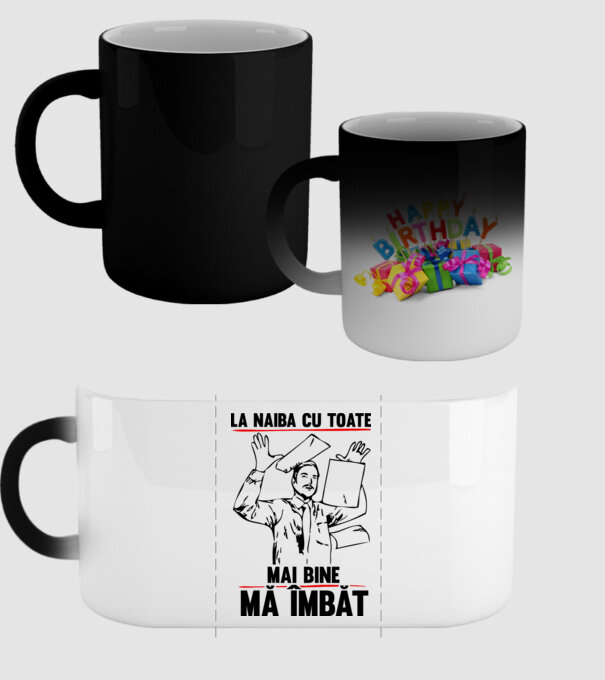 la naiba cu toate, mai bine mă îmbăt model negru pe tricou