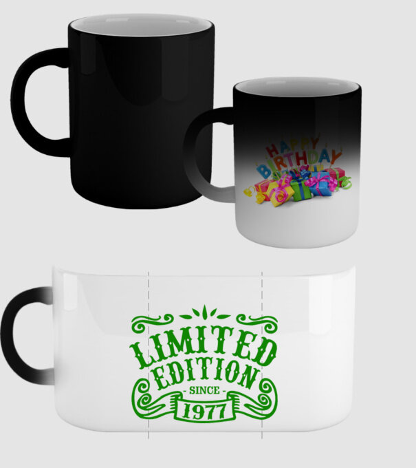 Limited edition 1977 model negru pe tricou