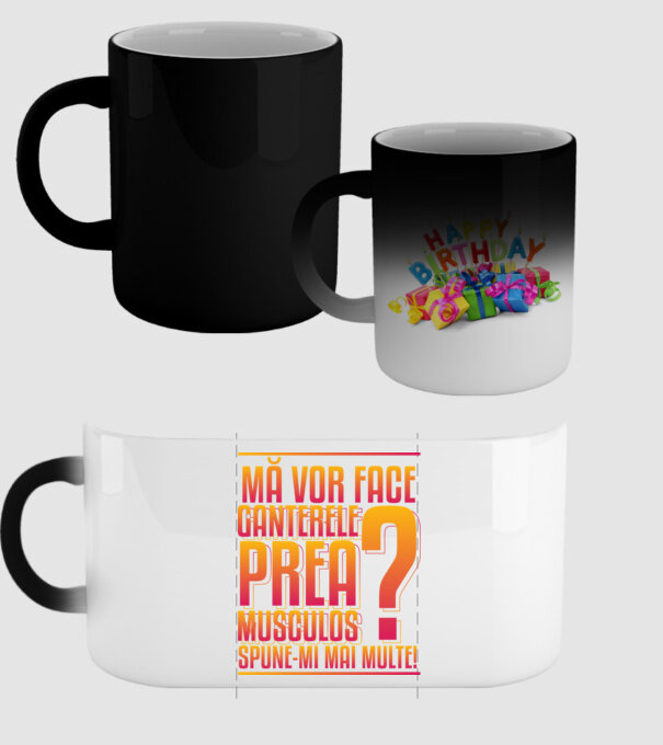 Mă vor face ganterele prea musculos? spune-mi mai multe! model negru pe tricou