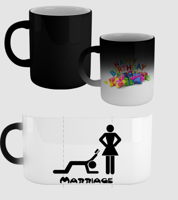 marriage model negru pe tricou