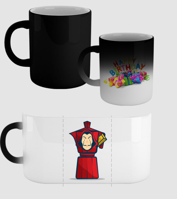money heist coffee model negru pe tricou