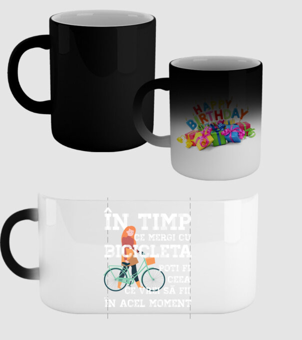 în timp ce mergi cu bicicleta poți fi ceea ce vrei să fii - în acel moment model negru pe tricou
