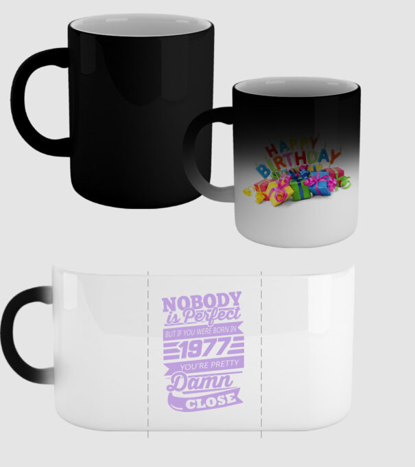 Nobody 1977 model negru pe tricou