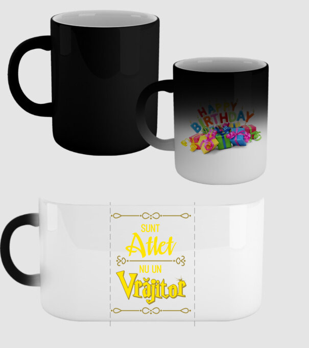 Sunt ATLET, nu un vrăjitor model negru pe tricou