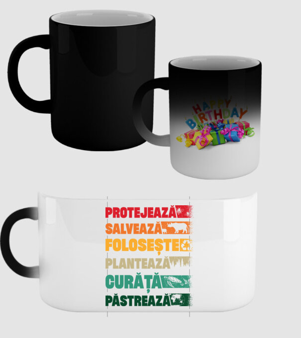 protejează salvează păstrează model negru pe tricou