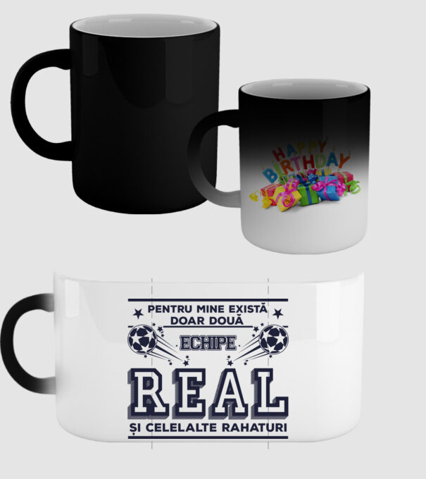 Pentru mine există doar două echipe, Real și celelalte rahaturi model negru pe tricou