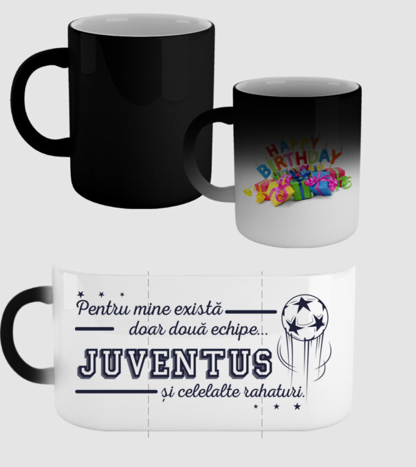 Pentru mine există doar două echipe, Juventus și celelalte rahaturi model negru pe tricou