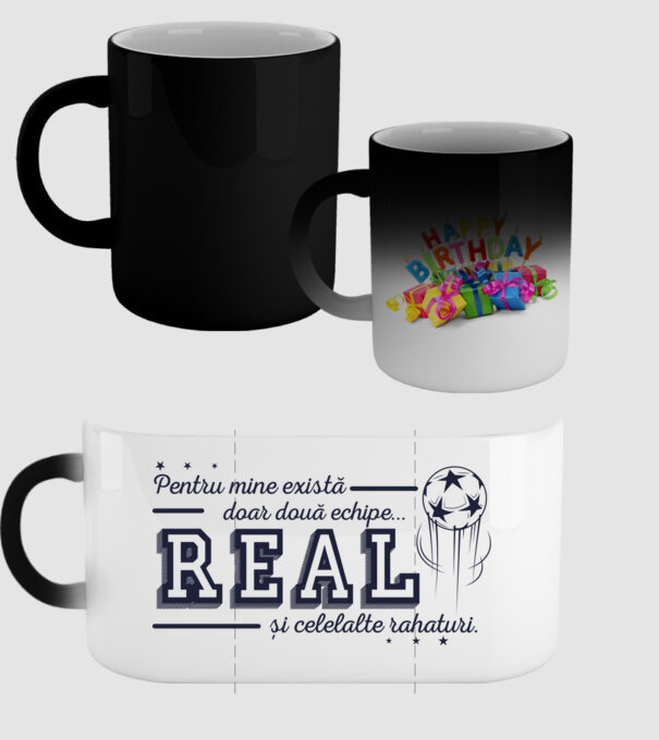 Pentru mine există doar două echipe, Real și celelalte rahaturi model negru pe tricou