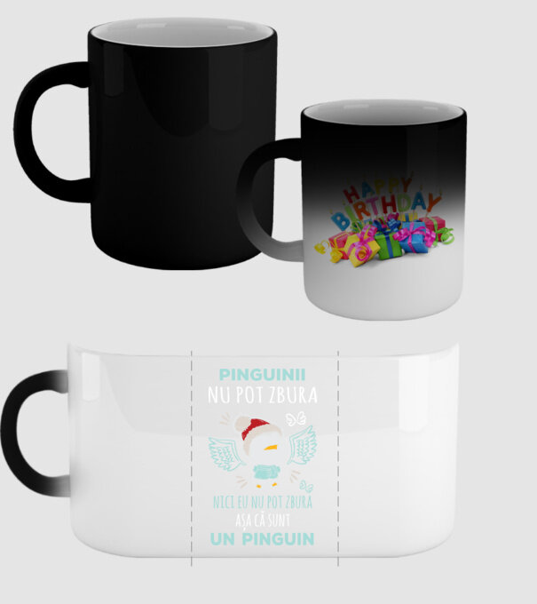 pinguinii nu pot zbura, nici eu nu pot zbura, așa că sunt un pinguin model negru pe tricou