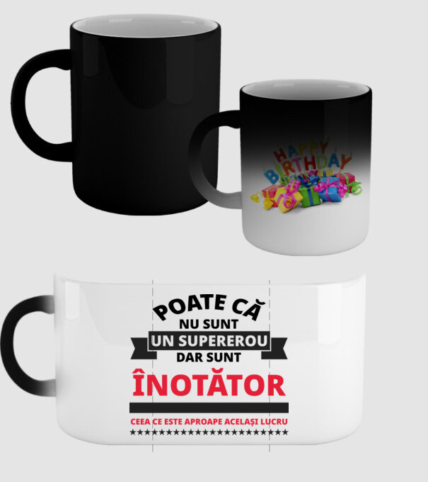 Poate că nu sunt un supererou, dar sunt ÎNOTĂTOR, ceea ce este aproape același lucru model negru pe tricou