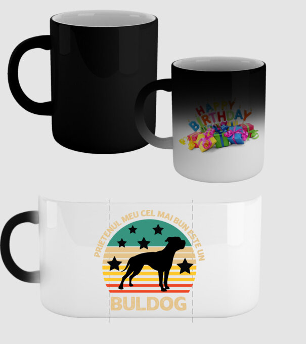 Prietenul meu cel mai bun este un buldog model negru pe tricou
