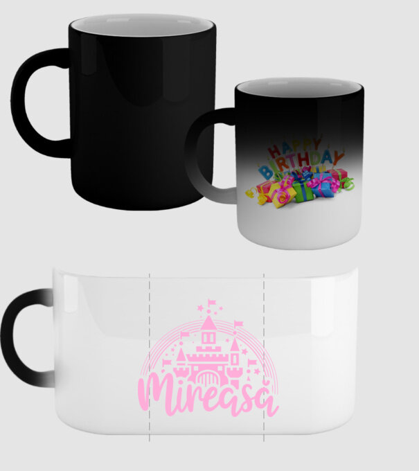 Prinţesă mireasă model negru pe tricou