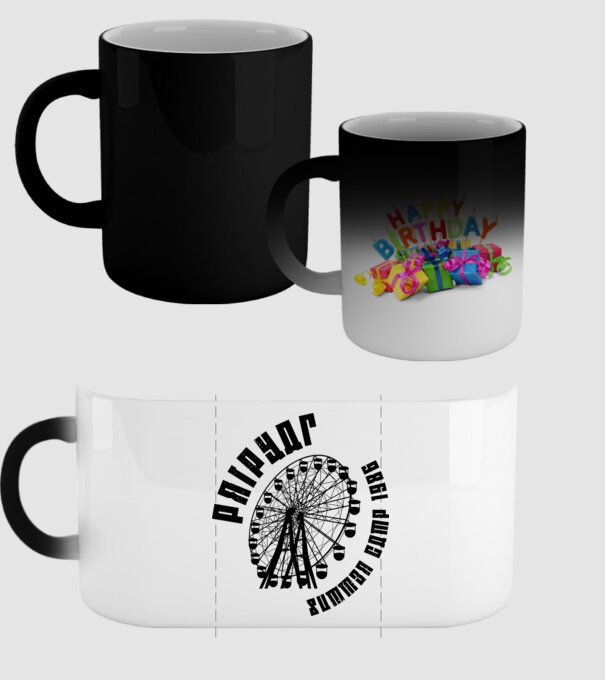 Prypiat summer camp model negru pe tricou