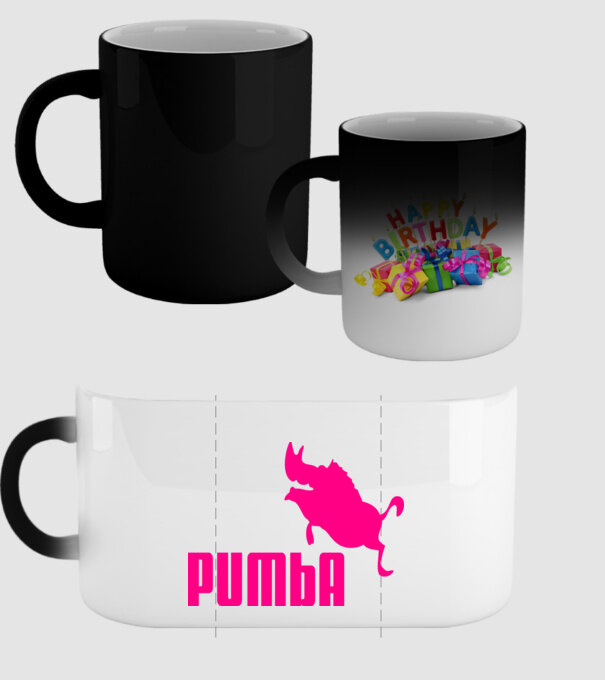 Pumba model negru pe tricou