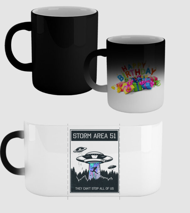 'Storm area 51 - They can''t stop all of us dark' model negru pe tricou