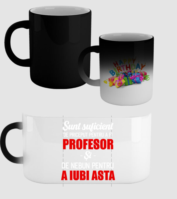Sunt suficient de priceput pentru a fi PROFESOR și suficient de nebun pentru a iubi asta model negru pe tricou