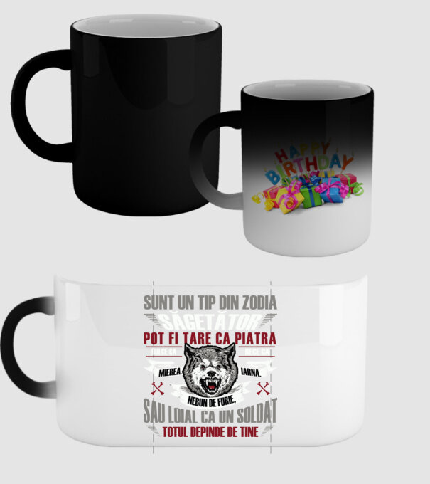 Sunt un tip din zodia Săgetător model negru pe tricou