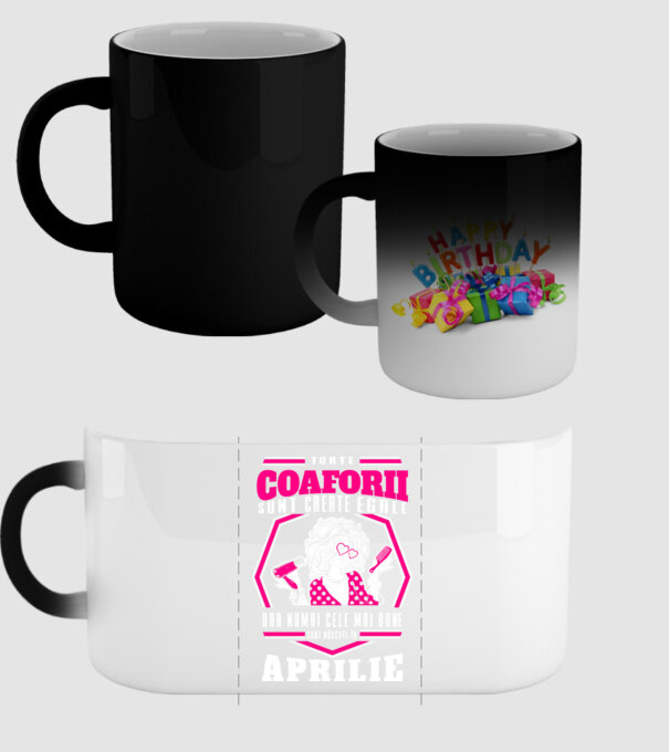 Toate coaforii sunt create egale dar numai cele mai bune sunt născuțe în aprilie model negru pe tricou