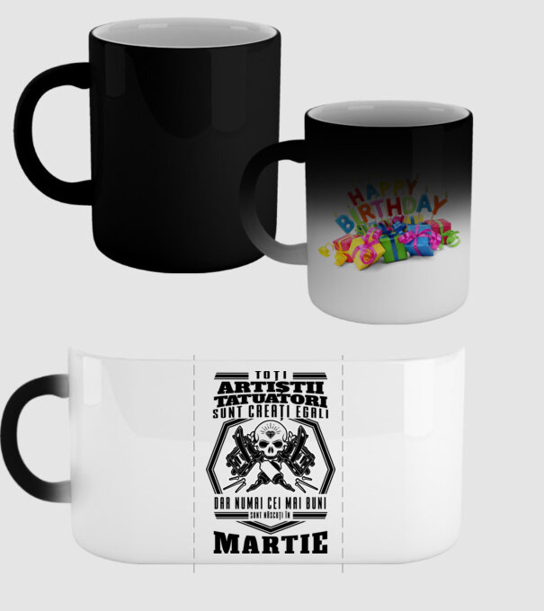 Toți artiștii tatuatori sunt creați egali martie model negru pe tricou