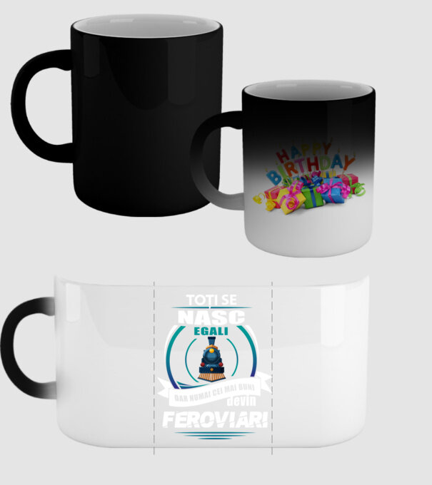 Toți se nasc egali, dar numai cei mai buni devin feroviari model negru pe tricou