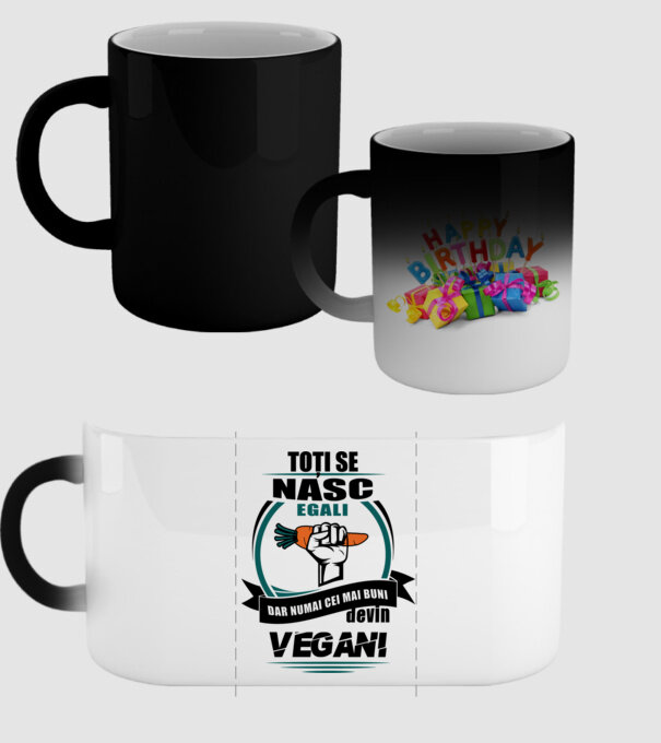 toți se nasc egali, dar numai cei mai buni devin vegani model negru pe tricou