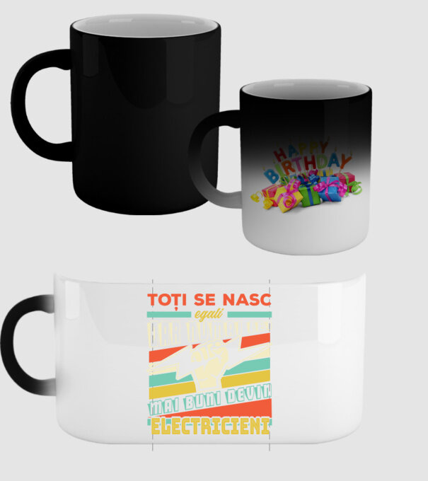 Toți se nasc egali, dar numai cei mai buni devin electricieni model negru pe tricou