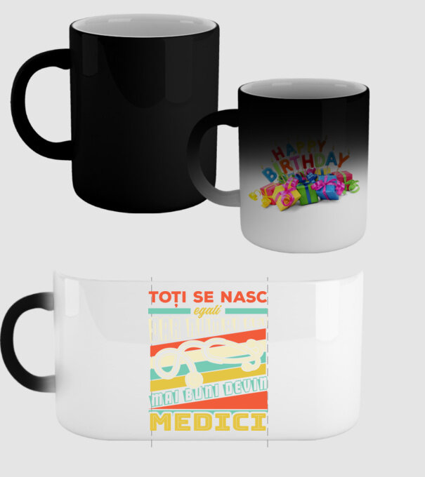 Toți se nasc egali, dar numai cei mai buni devin medici model negru pe tricou