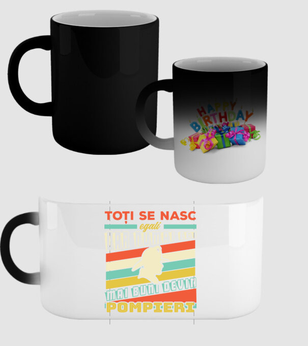 Toți se nasc egali, dar numai cei mai buni devin pompieri model negru pe tricou