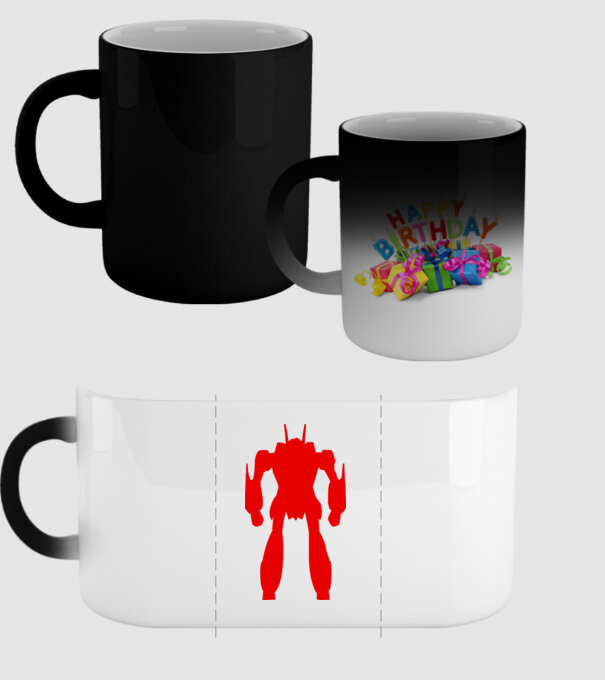 Transformers 7 model negru pe tricou
