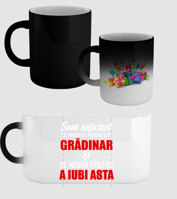 sunt suficient de priceput pentru a fi un super grădinar și suficient de nebun pentru a iubi asta model negru pe tricou