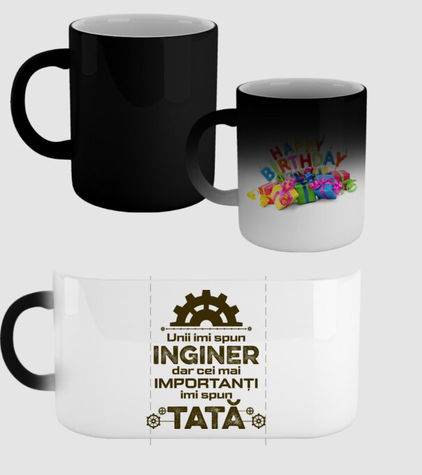 Unii îmi spun inginer, dar cei mai importanți îmi spun tată model negru pe tricou
