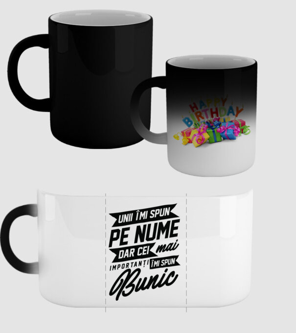 Unii îmi spun pe nume, dar cei mai importanți îmi spun bunic model negru pe tricou