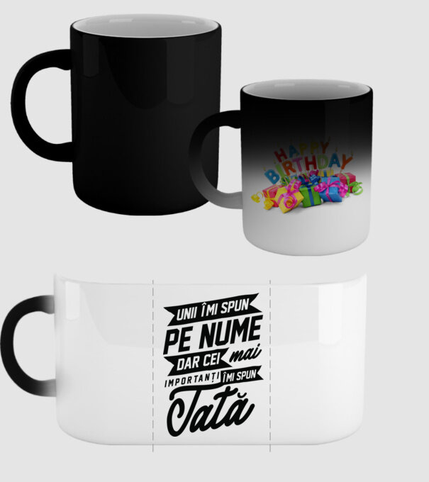 Unii îmi spun pe nume, dar cei mai importanți îmi spun tată model negru pe tricou