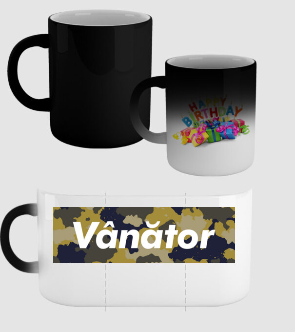 vânător model negru pe tricou