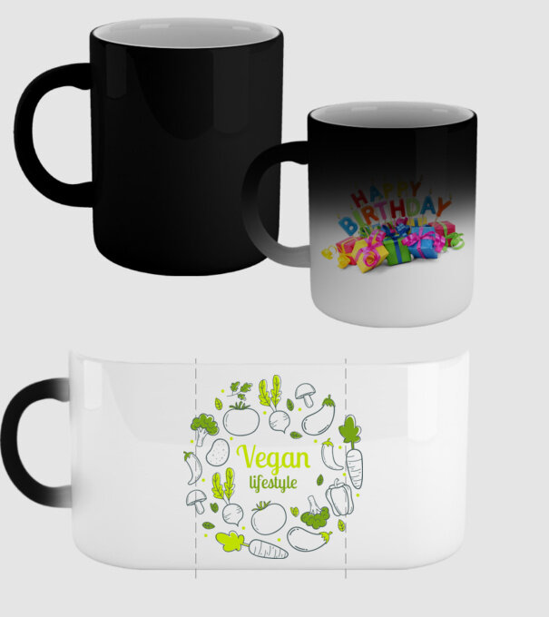 vegan lifestyle model negru pe tricou