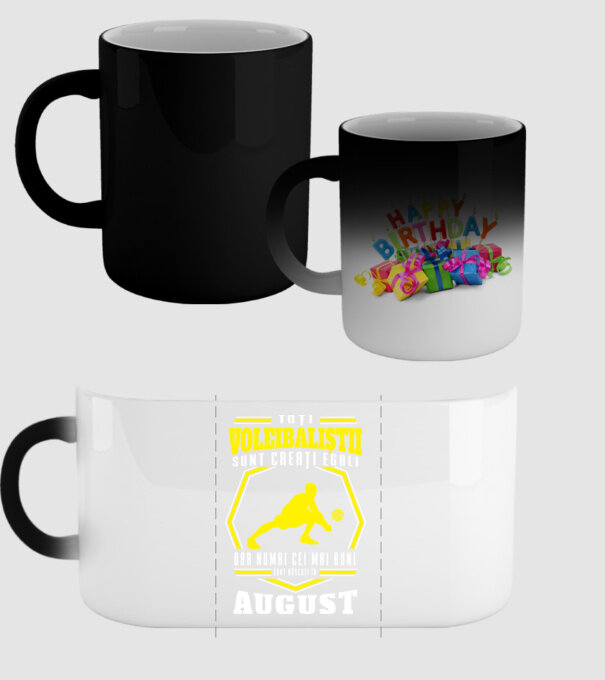 Toți voleibaliștii sunt creați egali, dar numai cei mai buni sunt născuți în august model negru pe tricou