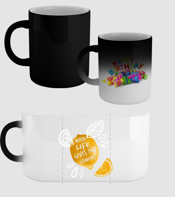 When life gives you lemons... model negru pe tricou