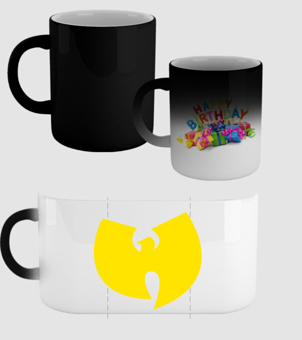 Wu Tang Clan model negru pe tricou