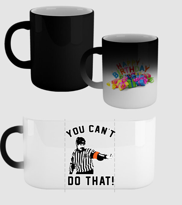 'You can''t do that!' model negru pe tricou